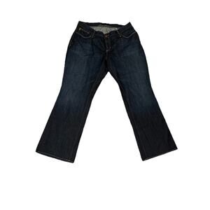 Eddie Bauer Size 20 W Women’s Curvy Bootcut Blue Jeans 20W NWOT
